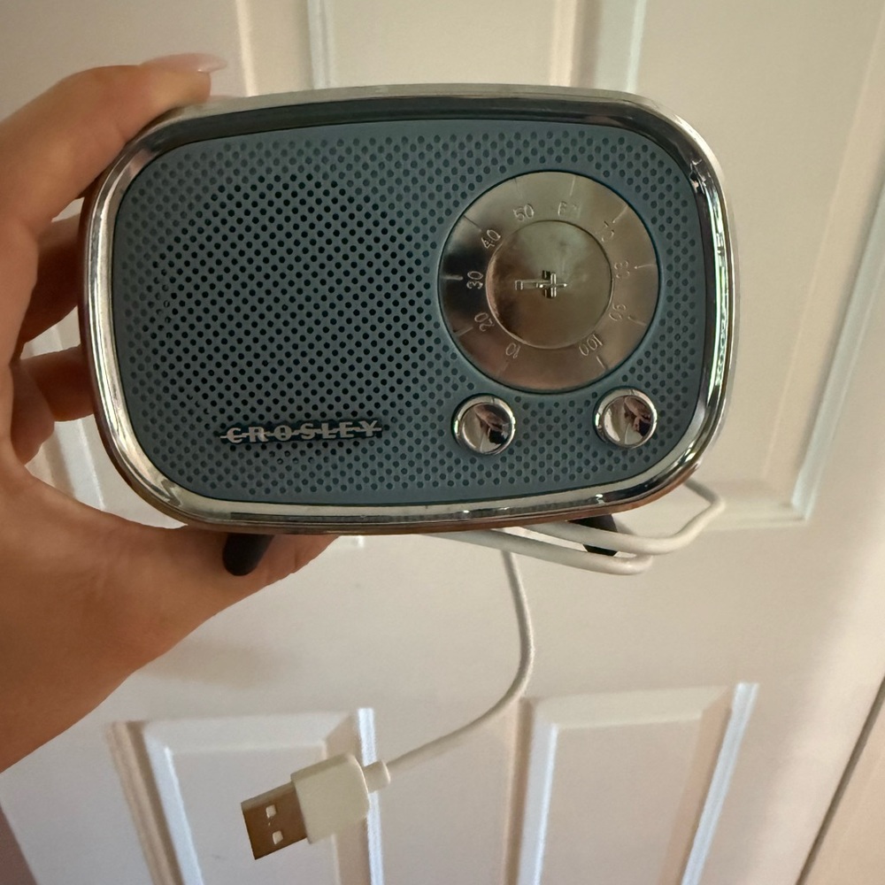 Crosley Blue Portable Bluetooth Speaker
